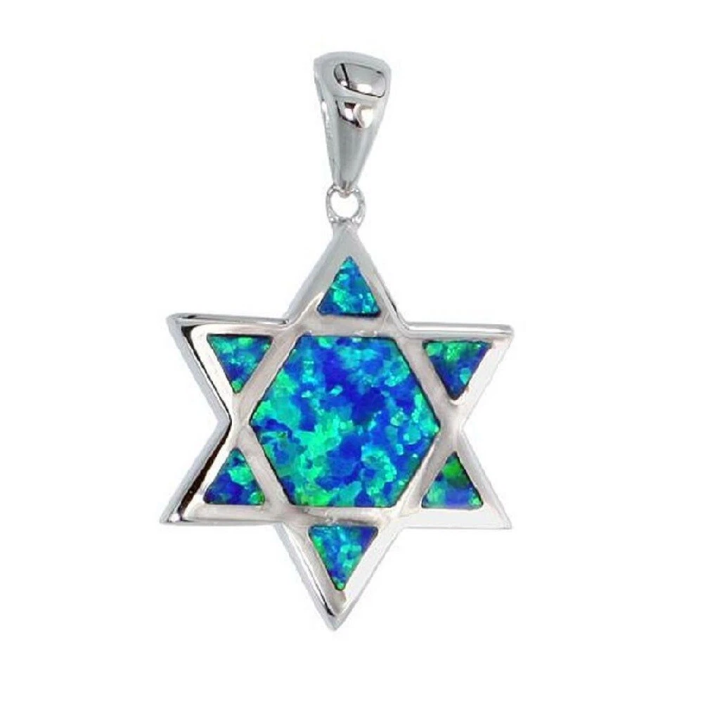 Collana Con Ciondolo Stella Di David In Argento 925 – Girocollo Donna Con Catena A Sfere, Gioiello Ebraico In Argento Massiccio – Wanda Plata - 5