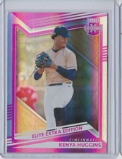 2022 Panini Elite Extra KENYA HUGGINS Cincinnati Reds PINK parallel
