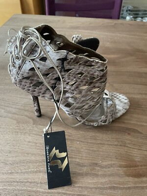 High Heels Roberta Farc Schlangenprint neu Gr. 39