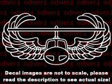 U.S. Army Air Assault Badge Decal  Sticker Made in the USA  US Seller