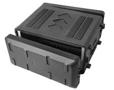 4U Rack Case Watertight Dust-proof 4 Space Shock Rack w/Microphone Compartment