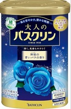 BATH CLIN Bath Salt 600g Blue Rose Japanese Cypress Relax from JPN