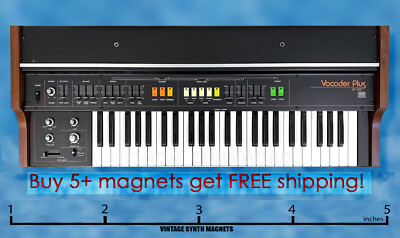 ROLAND VP-330 550 770 VOCODER V1 V2 SYNTHESIZER refrigerator magnet