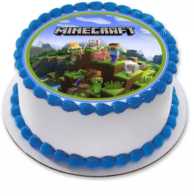 Minecraft cake  Minecraft birthday cake, Minecraft cake