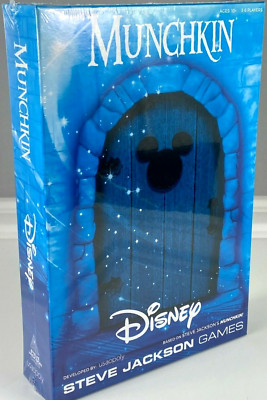 Munchkin Disney Role Playing Card Game Munchkins Disney Villains New 2020 Sealed