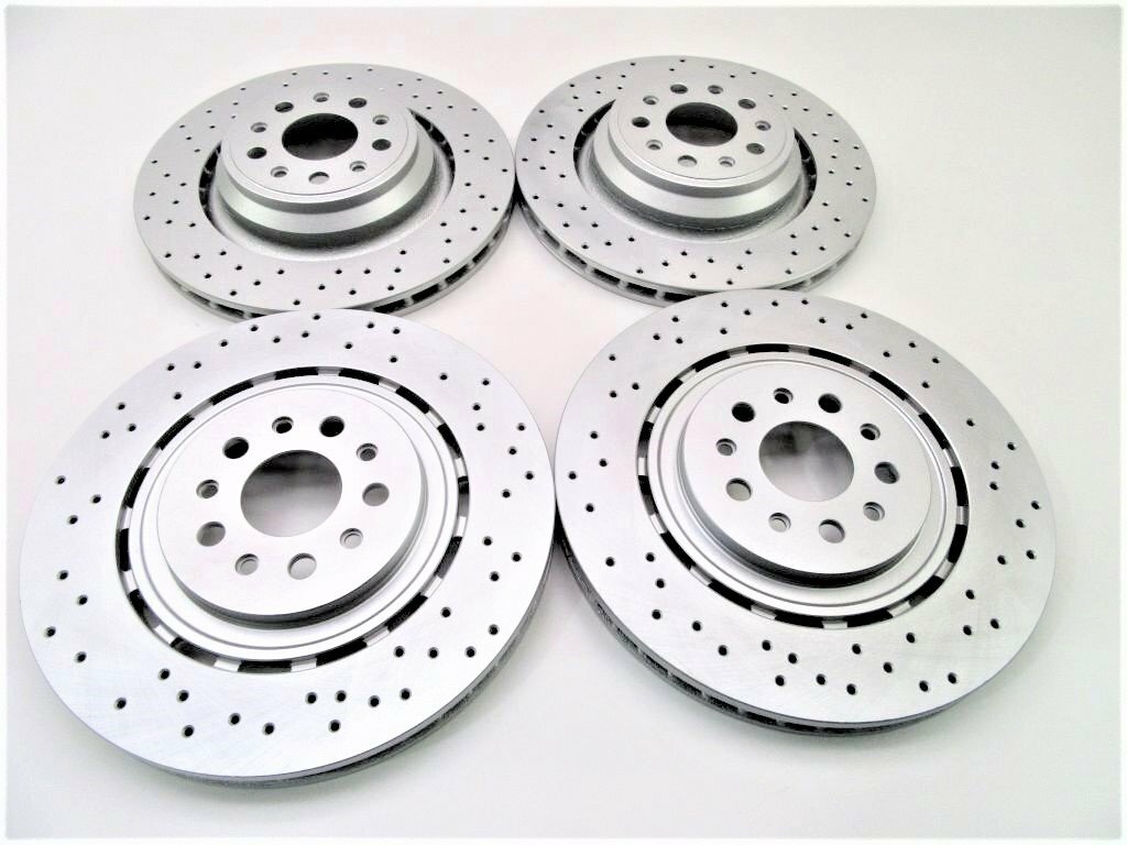 Maserati Ghibli Quattroporte brake pads rotors service kit #863 14-16