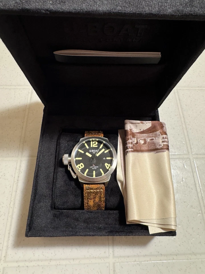 Reloj automático U-Boat Classico 45 AS 1 IFO gancho izquierdo🔥 Foto 2 de 4