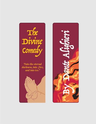 The Divine Comedy by Dante Alighieri Bookmark Set