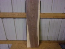 1 PC WALNUT LUMBER WOOD KILN DRIED BOARD 33 1/2"X 8 3/4"X 7/8"  LOT 659V FLAT