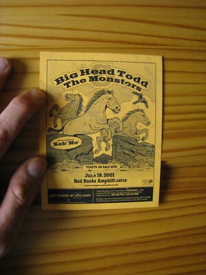 Big Kopf Todd And The Monsters Konzert & Poster Keb' MO'
