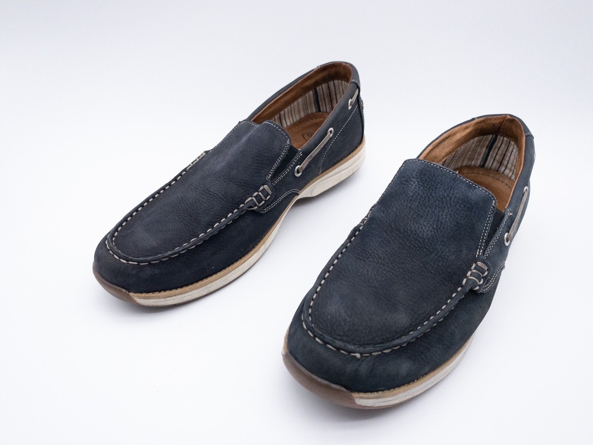 Gallus Herren Mokassin Slipper Halbschuh Freizeitschuh blau Gr.43 