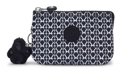 kipling Basic Print Creativity Purse S Geldbörse Signature Print schwarz weiß