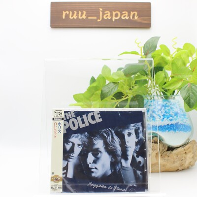 The Police SHM-CD ''Reggatta De Blanc'' Enhanced Video OBI From Japan NEW