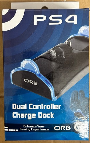 ORB DualShock Controller Game Pad USB Lade Dock PS4 Playstation 4 Neu - Bild 1 von 2