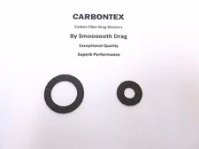 SHIMANO REEL PART Calcutta 201GTB (2) Smooth Drag Carbontex Drag Washers #SDS41