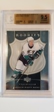 Corey Perry 2005-06 Artifacts Rookie Hockey Card #521/750 BGS Graded 9.5 W10 SUB
