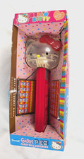 Hello Kitty Giant 12 Pez Crystal Red HTF Limi...