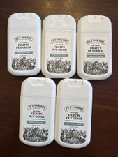 Pet Pourri Air  Fabric Fights Pet Odor Pocket Size 1 oz PAWSITIVELY FRESH X 5