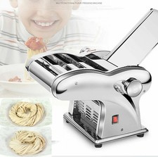 Electric Dough Sheeter Stainless Steel Noodle Pasta Maker Machine CommercialHomE