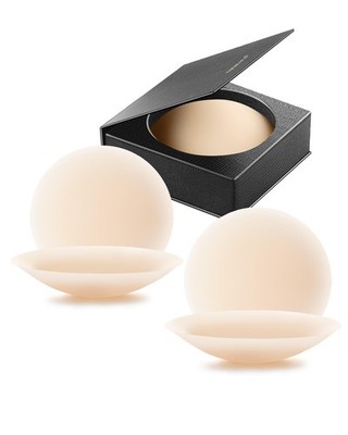 VOCH GALA Nipple Covers for Women-Seamless and Medium (Fits A-C Cups), Crème 