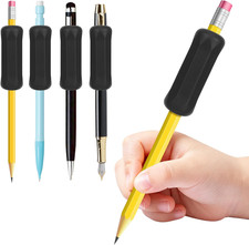 Weighted Pencil Grips 4 Pack, 1 Oz Silicone Handwriting Aids for Kids  Adults,