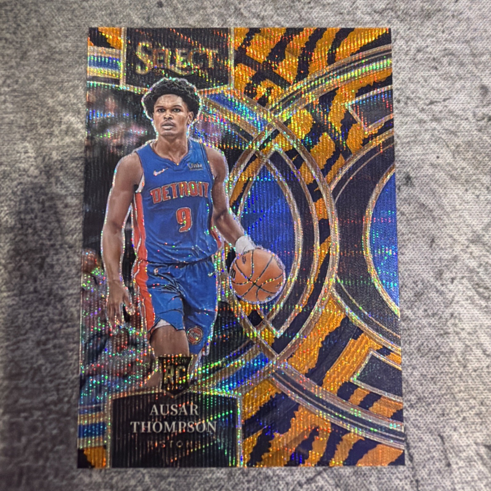 2023 PANINI SELECT TIGER PRIZM #128 AUSAR THOMPSON ROOKIE RC