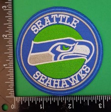 SEATTLE SEAHAWKS EMBROIDERED IRON ON PATCH