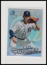 2021 Bowman Chrome Spencer Torkelson Detroit Tigers 40-Man Futures Refractor