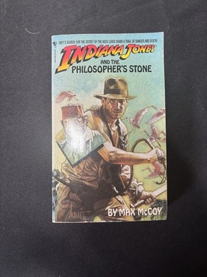 Indiana Jones Indiana Jones and the Philosopher's Stone Max McCoy PB 1995 Bantam