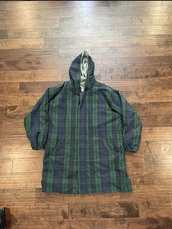 RARO POLO VINTAGE RALPH LAUREN 1993 ATHL DEPT SPORT P WING STADIUM ALTA TECNOLOGÍA TALLA XL Foto 3 de 4