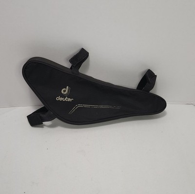 DEUTER Front Triangle Black Bike Bicycle Storage / Phone Bag 3290521 EUC