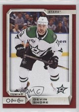 2018-19 O-Pee-Chee Red Blank Back Devin Shore #104 2a8