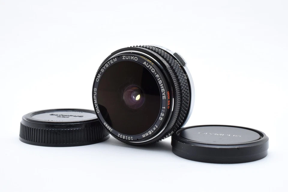 [APP casi como nueva] Lente Olympus OM-System Zuiko Auto-Fisheye 16 mm F3,5 JAPÓN Foto 2 de 4