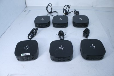 HP HSN-IX02 Docking Station Laptop Dock Tested Lot of 6                    T7-B1