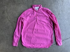 Our Legacy Shawl Zip Shirt sz 48 Hot Pink