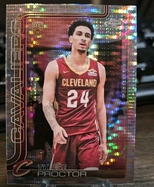 2025-26 Topps Chrome Tyrese Proctor Pulsar Refractor Rookie #300 Cavaliers