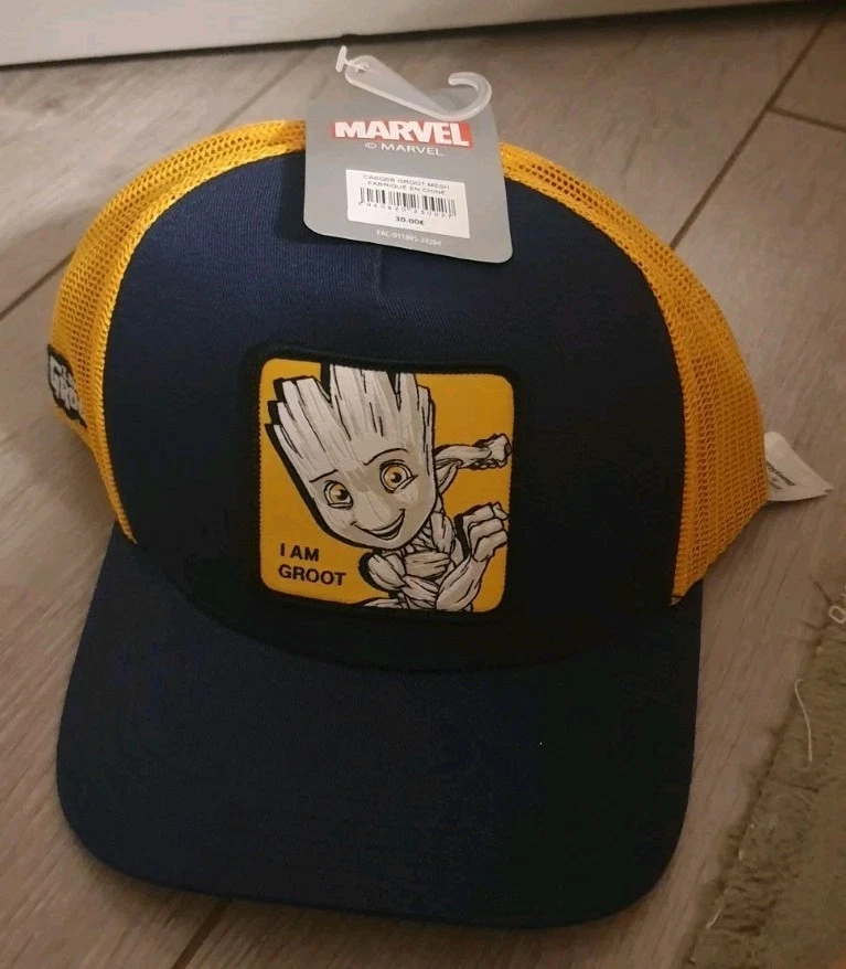Groot Mesh Baseball Cap Disneyland Paris