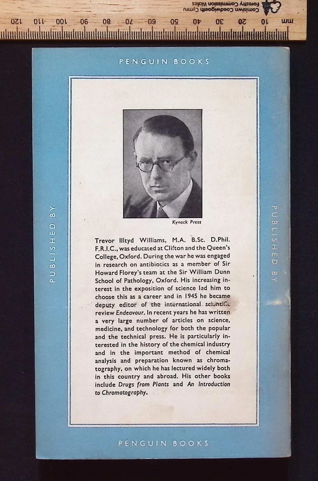 The Chemical Industry by T. I. Williams, 1953 1st Edition Pelican book No. A282 - Image 2 of 4