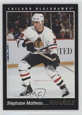 1993-94 Pinnacle French Stephane Matteau #344 0a1