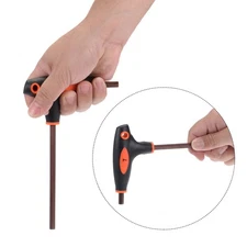 2PACK 7mm Hex Key T-Handle Dual End Wrench Spanner Metric S2 Steel