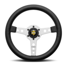 Momo Motorsport Prototipo Steering Wheel Black Leather Grip 320mm - Pro32bk0s