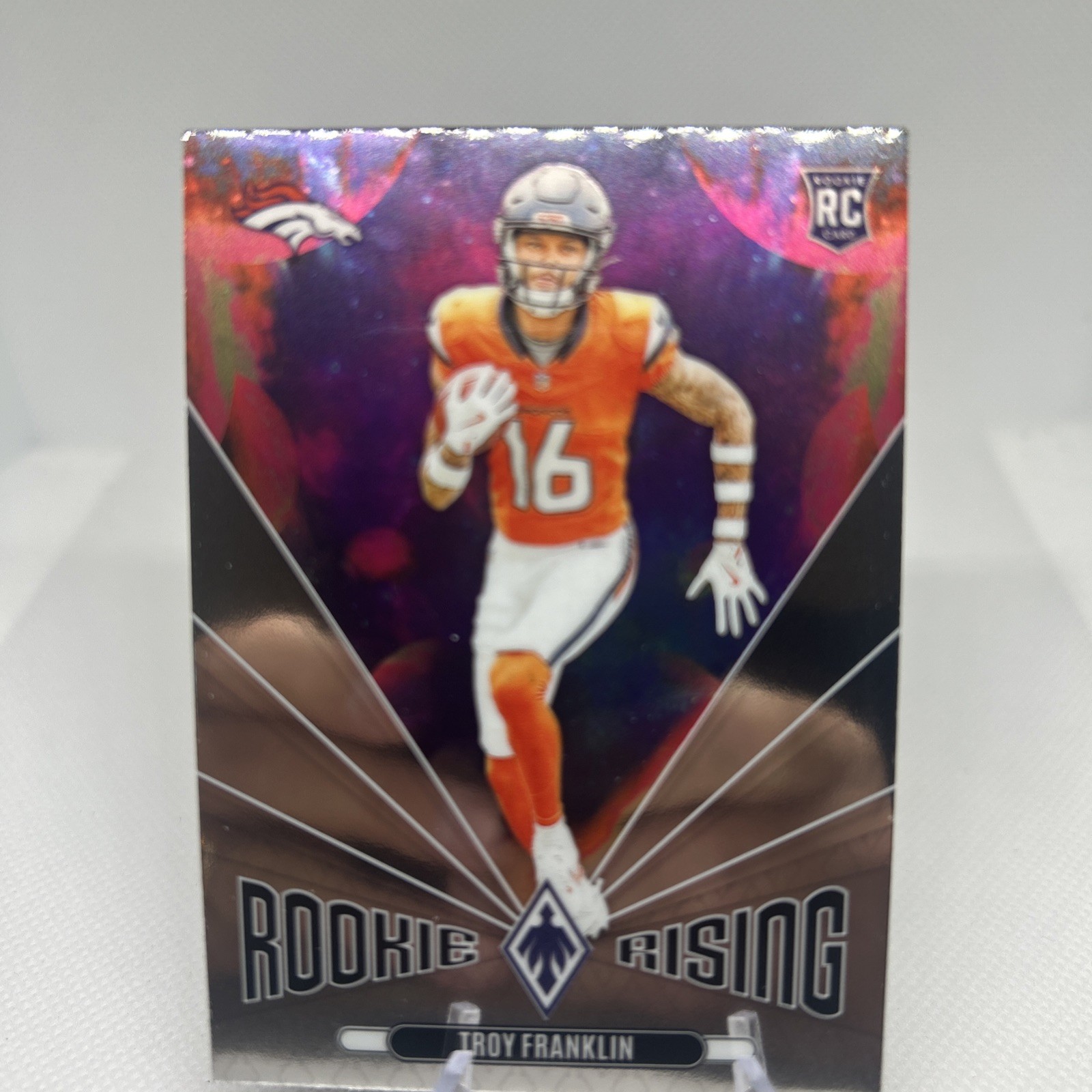 2024 Panini Phoenix - Rookie Rising Troy Franklin #RR-TFN (RC) A16
