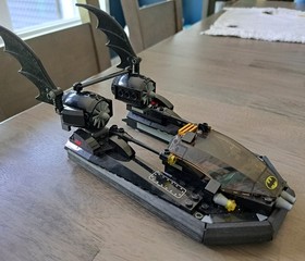 LEGO BATMAN 7780 The Batboat: Hunt for Killer Croc, 100% Complete  except NO BOX