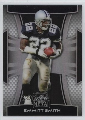 2025 Leaf Metal Silver Prismatic 22/149 Emmitt Smith #59 HOF 17uv