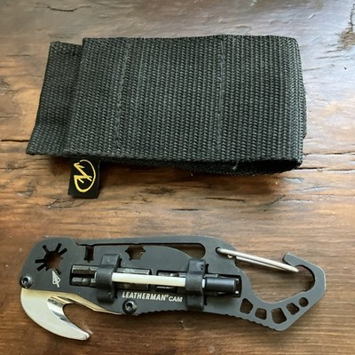 LEATHERMAN Cam Multi-Tool Black Nylon Molle Sheath Bow Hunting 831798