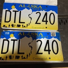Placa Centenario Alaska DTL 240