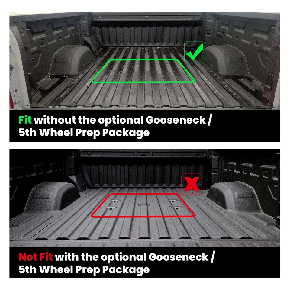 Bed Mat for Chevrolet  Silverado 2500HD/3500HD 2020-2025 82.25" Standard Bed - Image 3 of 4