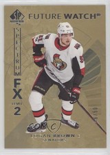 2017-18 SP Authentic Spectrum FX Bounty Gold 46/50 Logan Brown #S-74 0ll