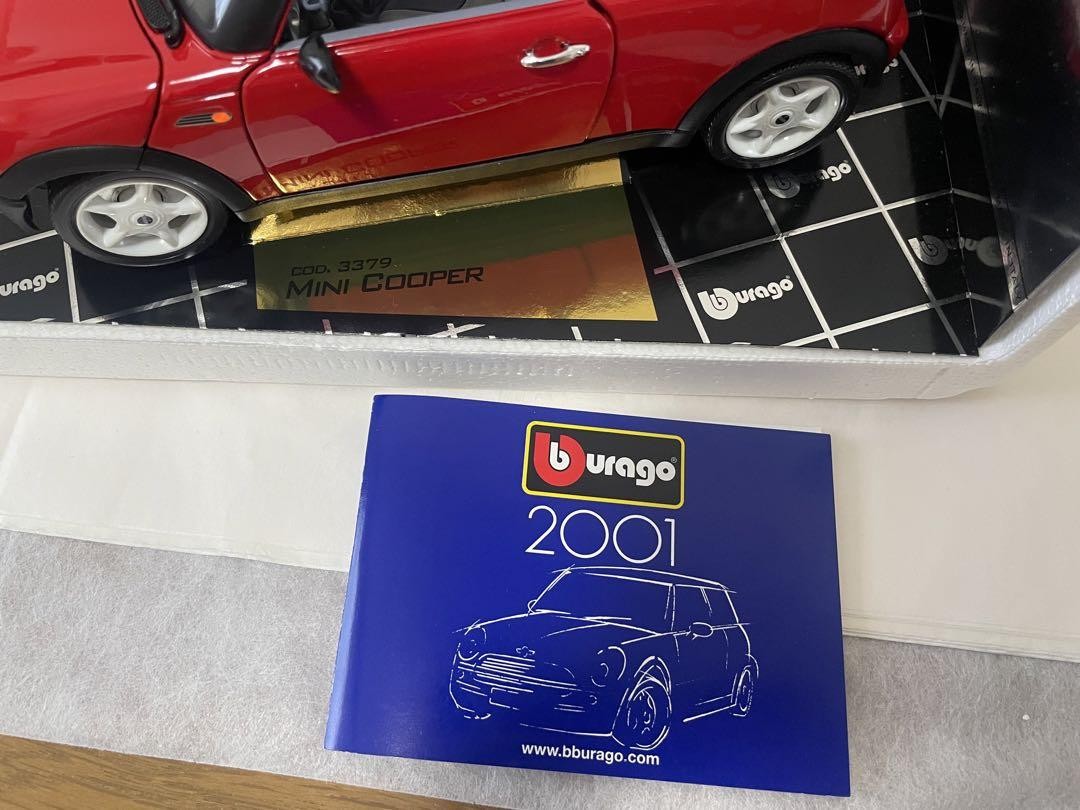 【MINI COOPER】ミニクーパー COD.3379 ブラゴ 1/18サイズ MINI COOPER] Mini Cooper COD.3379 Burago 1/18 size | eBay