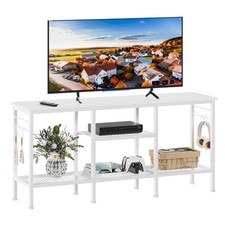 TV Stand for TVs up to 55 Inch, Entertainment Center with Open Storage Shelve...